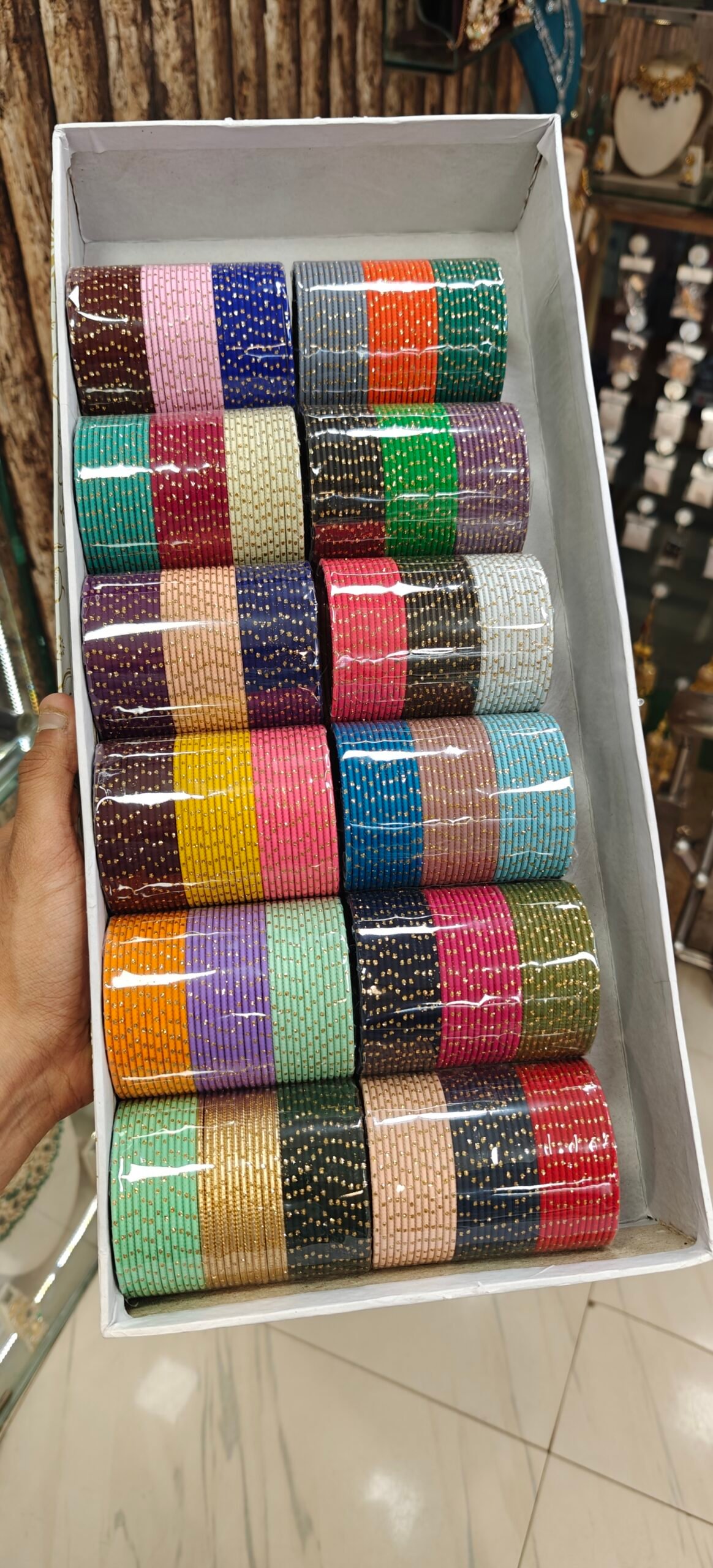 MATTE DOTTED 36 DOZEN COMBO BOX