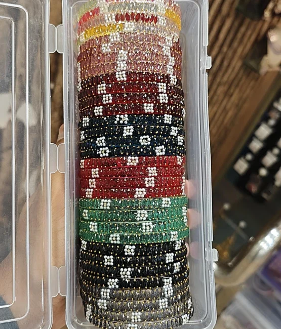 🌟 NAAZ GLASS BANGLES COMBO BOX 🌟
