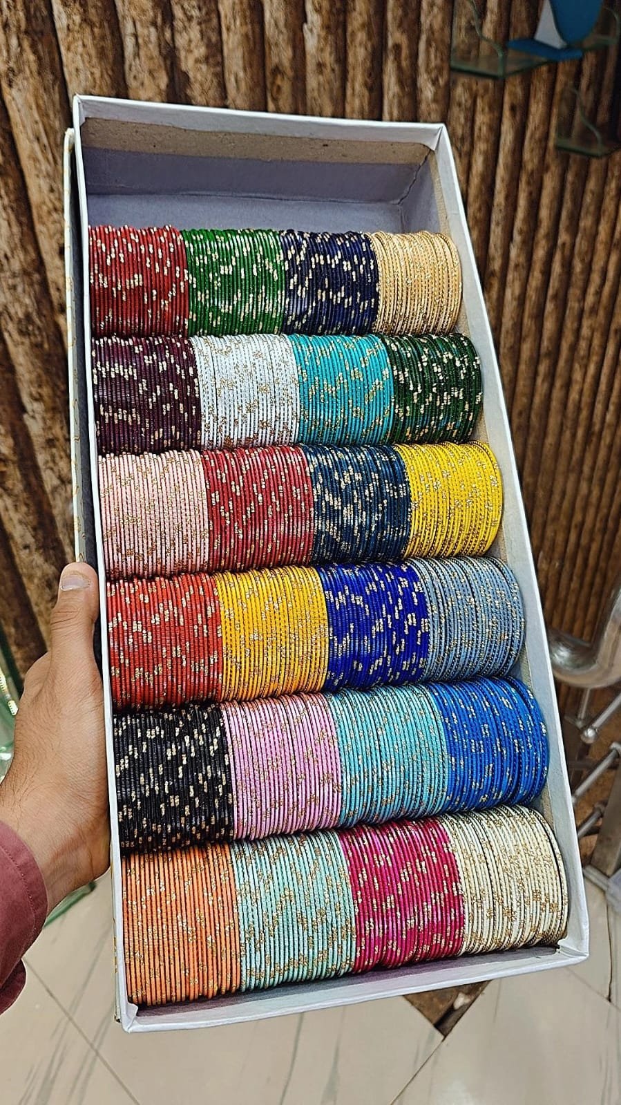 π JUMBO JARI BANGLES COMBO BOX π