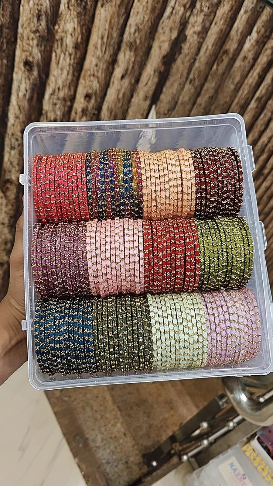 ๐ธโจ FLOWER GLASS BANGLES โ 12 COLOURS COMBO โจ๐ธ