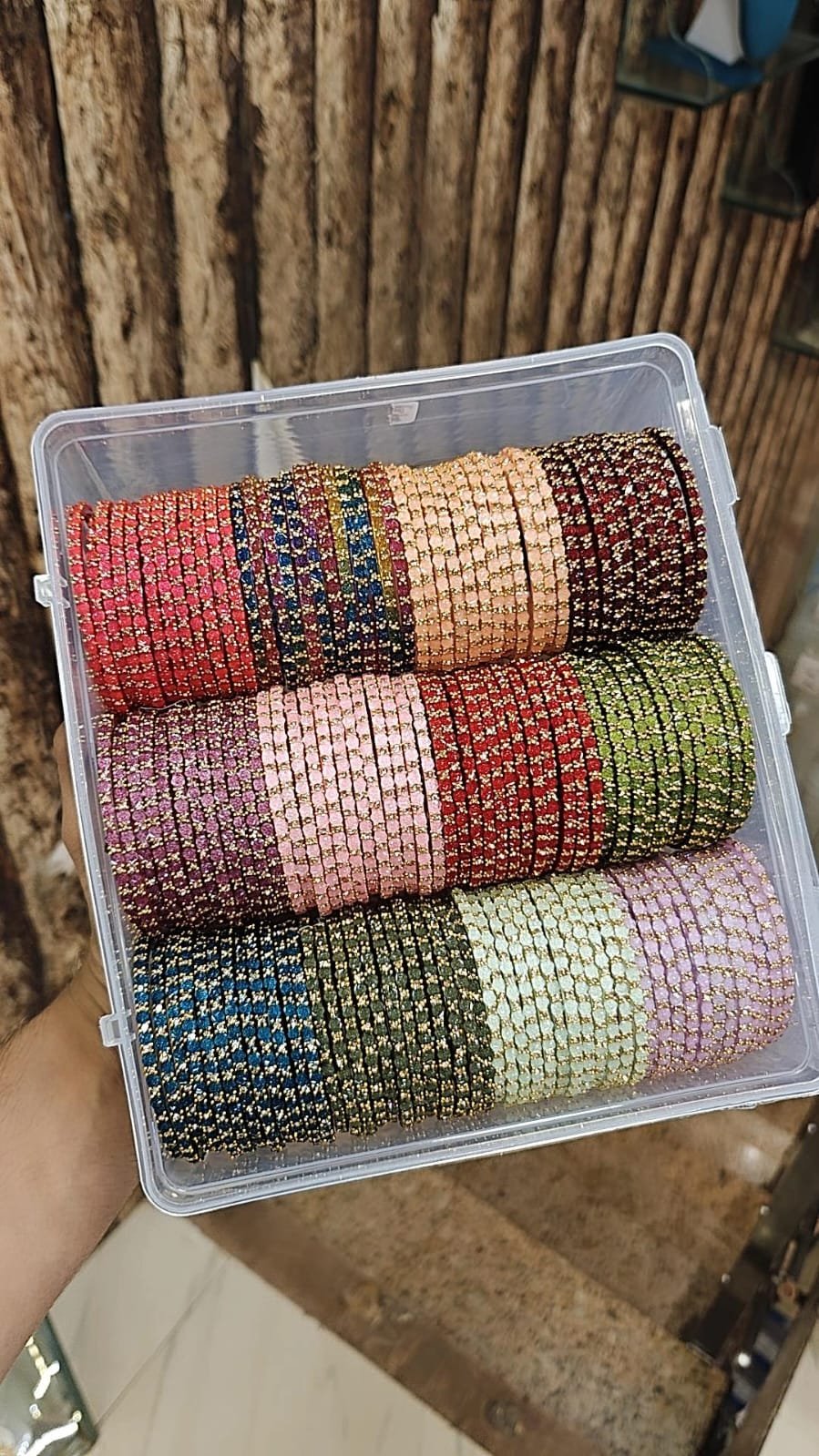 ๐ธโจ FLOWER GLASS BANGLES โ 12 COLOURS COMBO โจ๐ธ