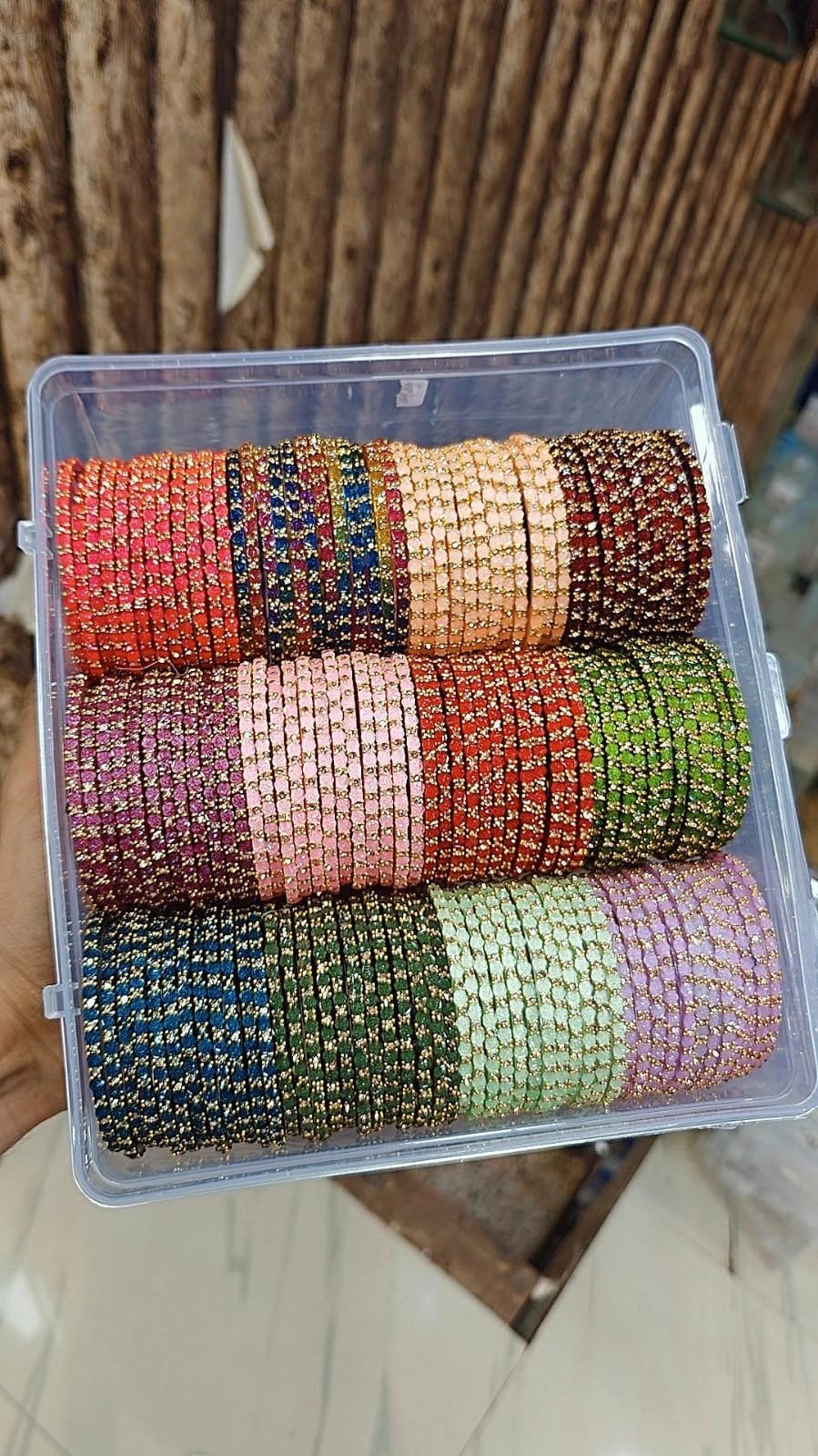 ๐ธโจ FLOWER GLASS BANGLES โ 12 COLOURS COMBO โจ๐ธ