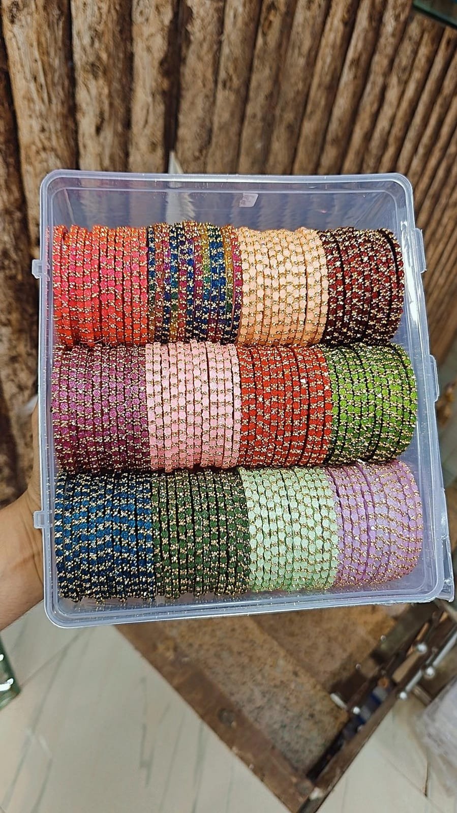 ๐ธโจ FLOWER GLASS BANGLES โ 12 COLOURS COMBO โจ๐ธ