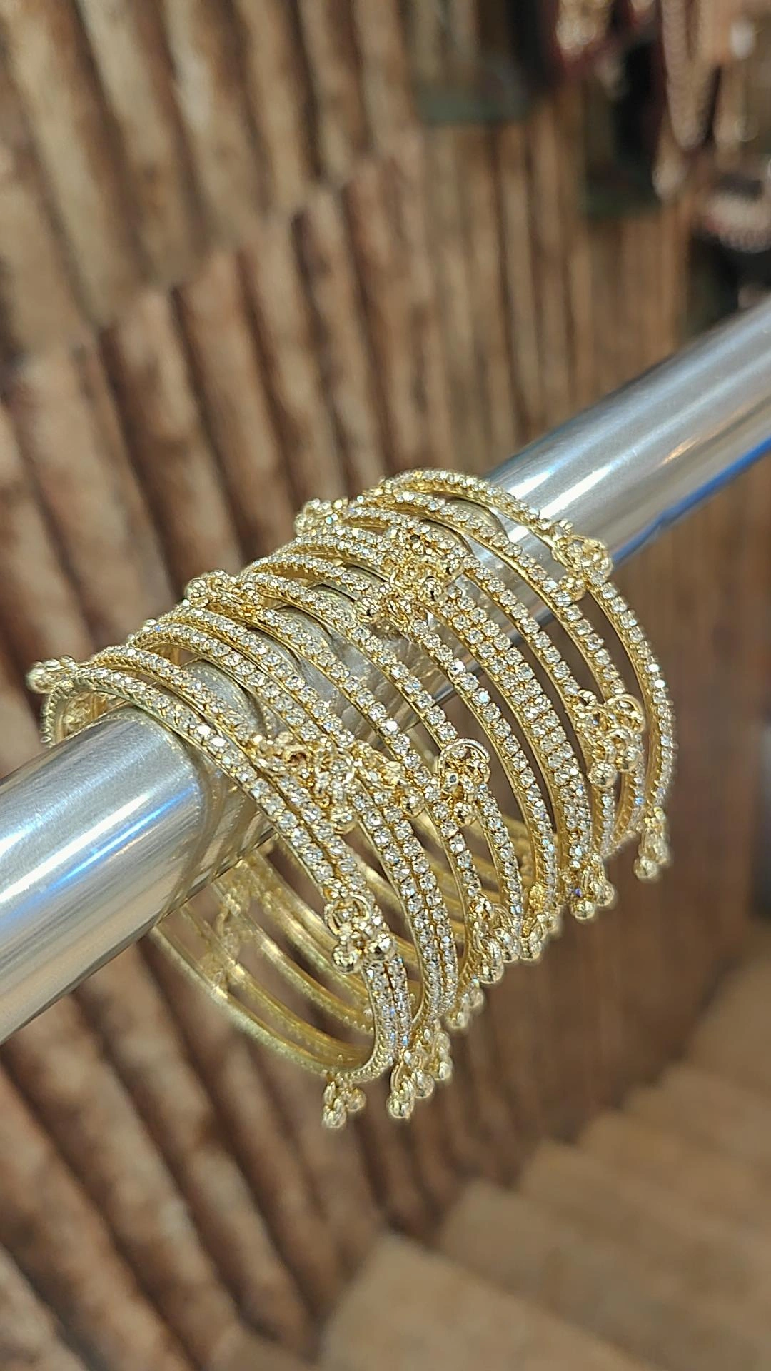 STONE KASHMIRI BANGLES
